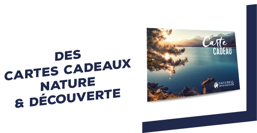 une carte cadeau Nature & Découvertes